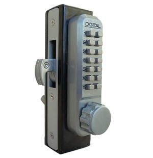 Lockey 2950 Keyless Mechanical Digital Mortised Hook Bolt Door Lock